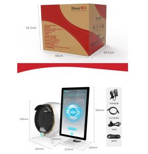 Moji AI Profession, Analizador de Piel Digital Inteligente de <span class=keywords><strong>8</strong></span> Espectros, Espejo Mágico, Escáner Analizador de Piel Facial - Product Image 5