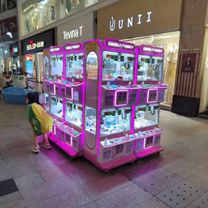Mini Machine à griffes avec accepteur de factures <span class=keywords><strong>4</strong></span> joueurs poupée grue jouet receveur prix jeu <span class=keywords><strong>S</strong></span> peluche Boutique