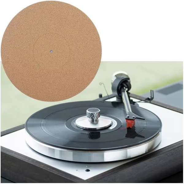 Custom Printed Turntable Mat Felt Slipmats for Anti Slip Vinyl Disc Record Player Support 2024