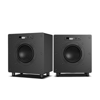 Sistema de Subwoofer Activo Profesional de Alta Fidelidad de 12 Pulgadas, 1800 W, Caja Sellada, 5.1 Canales, Cableado, Portátil, para Cine en Casa
