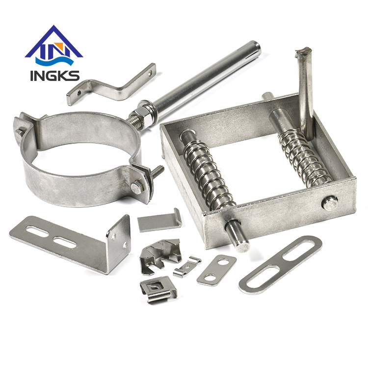 Customized Aluminum Stainless Steel Brass Hardware Processing Service Metal Precision Stamping Parts +/-0.002~+/-0.005mm