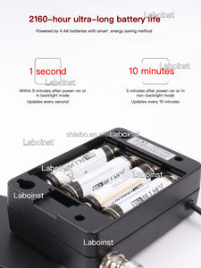 Kit uji akuarium harga rendah Monitor <span class=keywords><strong>pH</strong></span> dipasang di dinding AZ8605 dengan pengendali hidroponik pencatat Data untuk analisis air - Product Image 3