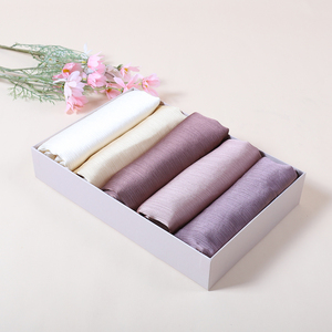 Tùy Chỉnh Vải Lụa Satin Ánh Nắng Mặt Trời Khăn Chất Lượng Cao Mới Thời Trang Malaysia Khăn Choàng Khăn Choàng Khăn Choàng Vải Satin - Product Image 2