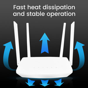 Routeur WiFi de bureau 4G LTE 300 Mbps en gros <span class=keywords><strong>avec</strong></span> emplacement pour carte SIM et antenne à gain élevé pour la maison et le bureau LTE300N - Product Image 4