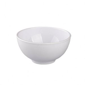Bol à sauce, salade, ramen, riz, en polycarbonate résistant aux chocs, de couleur personnalisée, avec logo, rond, blanc, pour restaurant - Product Image 1