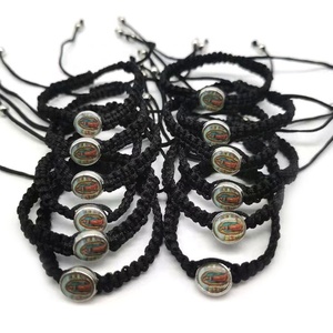 Pulseras de la religión del bebé, brazaletes hechos <span class=keywords><strong>a</strong></span> mano de aleación de aceite de goteo que pueden llevar niños y niñas, el Padre, Jesús, Virgen Marí<span class=keywords><strong>a</strong></span> - Product Image 3