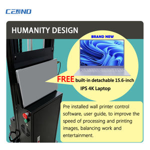 新型 LC-A2 多表面 3D 紫外线喷墨打印机，适用于带 I1600 打印头的墙壁机器人 - Product Image 4