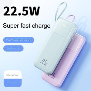 HDL OEM/ODM พาวเวอร์แบงค์พกพาใหม่มาแรง ความจุ 10000mAh ผลิตภัณฑ์สั่งทำพิเศษ พร้อมสายชาร์จ 4 เส้น สำหรับ iPhone ใช้งานได้ยาวนาน - Product Image 3