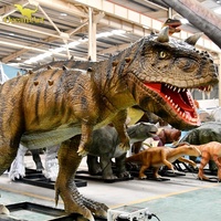 Équipement de divertissement étanche personnalisé de dinosaure animatronique mécanique dinosaures réalistes