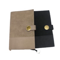 Carnet A5 en cuir PU personnalisé avec logo, couverture rigide et boucle métallique pour les entreprises