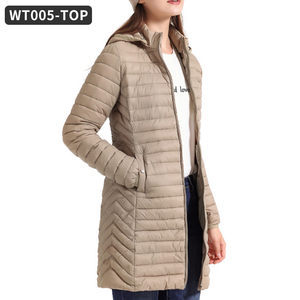 Áo khoác mùa đông nữ có logo tùy chỉnh, chất liệu thoáng khí, chống nhăn, áo khoác thể thao mùa đông cho nữ - Product Image 1