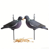 Leurre de chasse en bois réaliste personnalisé pour l'extérieur, matériel de simulation d'oiseaux, leurre tactique pour oiseaux aquatiques en EVA