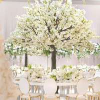 Hochzeit künstlicher Baum 13Ft Kirschblüten baum Weißer Glyzinienblüten-Tisch baum zur Dekoration
