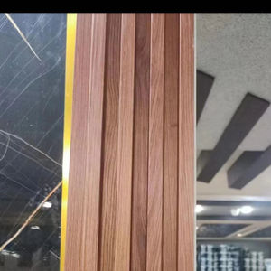 Sonsill Wholesale WPC Panel de pared acanalado laminado para material decorativo interior - Product Image 1