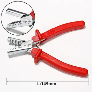 Ferrule Crimps High Quality Terminal Crimping Tool PZ 1.5-6 Mm 16-10AWG Insulated And Non-insulated Ferrules Crimping Plier Kit Set