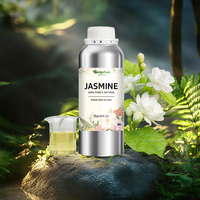 Huile essentielle de jasmin sambac de qualité supérieure - 100% pure naturelle, distillée à la vapeur pour l'aromathérapie et les soins de la peau