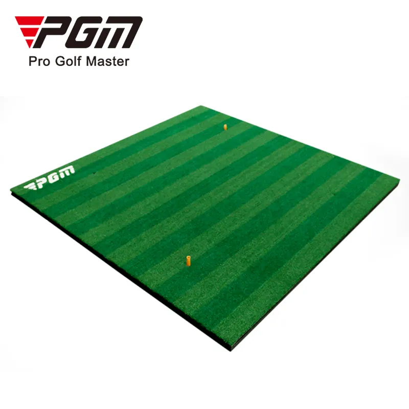 Wholesale artificial grass golf driving range use 3D spring 2 colors short grass thicken non-slip guide hitting mat