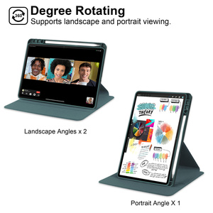 Funda Giratoria de 360 Grados para Tablet <span class=keywords><strong>Huawei</strong></span> MatePad Se 11 2024 <span class=keywords><strong>10.4</strong></span> Pro 11.5s 2025 Air 11.5, Cubierta Acrílica con Soporte para Lápiz - Product Image 5