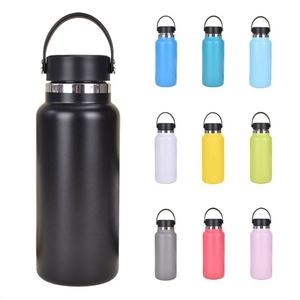 Bouteille isotherme en acier inoxydable de grande capacité 32 oz, tasse de voyage thermique moderne pour usage extérieur, cadeau - Product Image 1