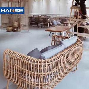 Set di Divani in <span class=keywords><strong>Rattan</strong></span> Sintetico per Esterni, Giardino e Patio, Mobili in Plastica Intrecciata Stile <span class=keywords><strong>Rattan</strong></span> dal Sudafrica - Product Image 3