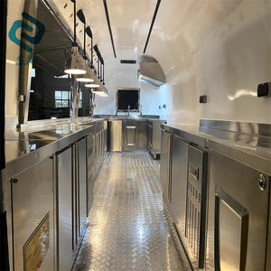 Camion de restauration mobile en acier inoxydable d'occasion pour l'extérieur, la vente de hamburgers pour les hôtels, les villas, la construction de maisons et l'<span class=keywords><strong>immobilier</strong></span> - Product Image 4