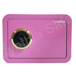 Fingerprint Hotel Safe Box Colorful Mini Safety Box Cash Coin Small Storage Box - Product Image 1