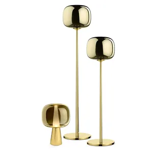 Hot Sale 2022 European Gold Round Design Lighting Floor Lamp Table Lamp for Restaurant Living Room