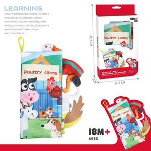 Libros de <span class=keywords><strong>tela</strong></span> suave para bebé, <span class=keywords><strong>libro</strong></span> de <span class=keywords><strong>tela</strong></span> Montessori para tocar y sentir, <span class=keywords><strong>libro</strong></span> de <span class=keywords><strong>tela</strong></span> de Historia de cola infantil para aprendizaje educativo temprano - Product Image 5