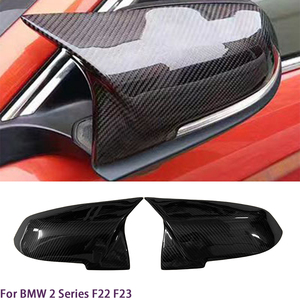 กระจกมองหลังคาร์บอนไฟเบอร์ทรง an Style สำหรับรถยนต์ BMW ซีรีส์ 2 รุ่น F22 Coupe/F23 Convertible ปี 2014-2020 - Product Image 2