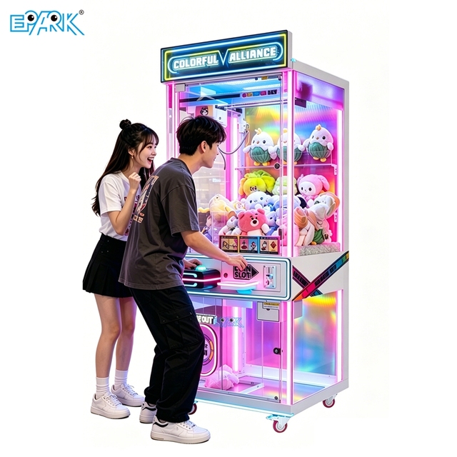 Commercial Claw Machine Plush Toy Grabber Arcade Machine Coin Operated Prize Crane Game for FEC and Game Center