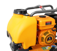 Compacteur à plaque vibrante 600*500MM avec support pour les mains, moteur essence haute puissance 30KN, pour le compactage du béton en construction