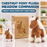 Peluche personnalisée petit homme à crinière blanche, directement de l'usine, OEM ODM, en coton PP et polyester, animal en peluche en gros, MOQ, peluche amusante