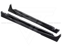 2014 VRS Ver faldas laterales de fibra de vidrio de estilo definitivo para Mitsubishi Lancer Evolution Evo X 2008-2015