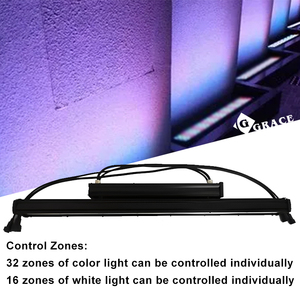 Igracelite 600w 32セグメントRGB 16セグメント白色LED屋外ストロボバーライトRGBW LEDライトバー防水ストロボライト - Product Image 2
