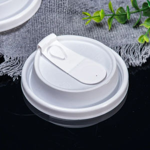 Gobelet en papier à café épaississant personnalisé de haute qualité boissons chaudes <span class=keywords><strong>anti</strong></span>-brûlure gobelets en papier jetables à café iodégradable avec couvercle - Product Image 6
