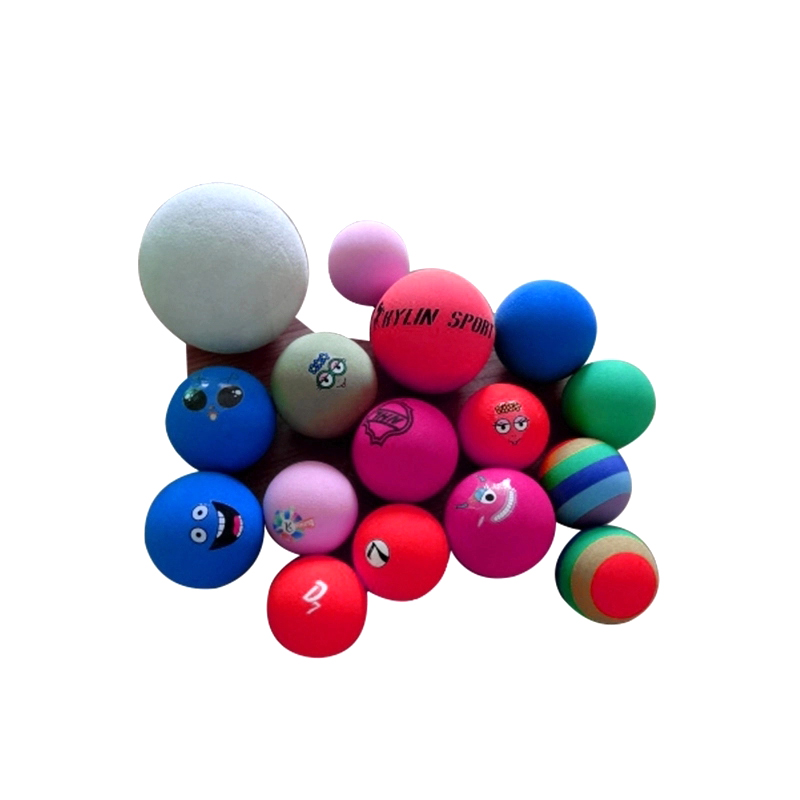 2023 г., Прямая поставка с завода, EVA пена, антистрессовая красочная детская игра, детская игрушка с высоким прыгающим мячом