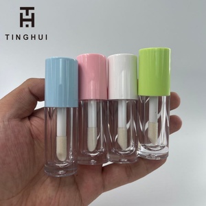 Tubes de brillant à lèvres 6 ml en promotion – Marque privée – Rose, Or rose, Blanc, Argent, Bleu – Grand applicateur - Product Image 2