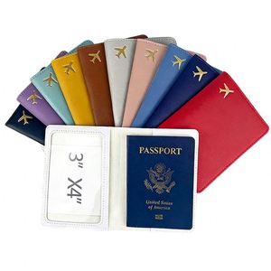 Cartera de Viaje Personalizada para Mujer y Hombre, Funda para Tarjetas de Crédito, Tarjetas de Embarque, Organizador de Documentos, Porta Pasaportes de Cuero PU - Product Image 3