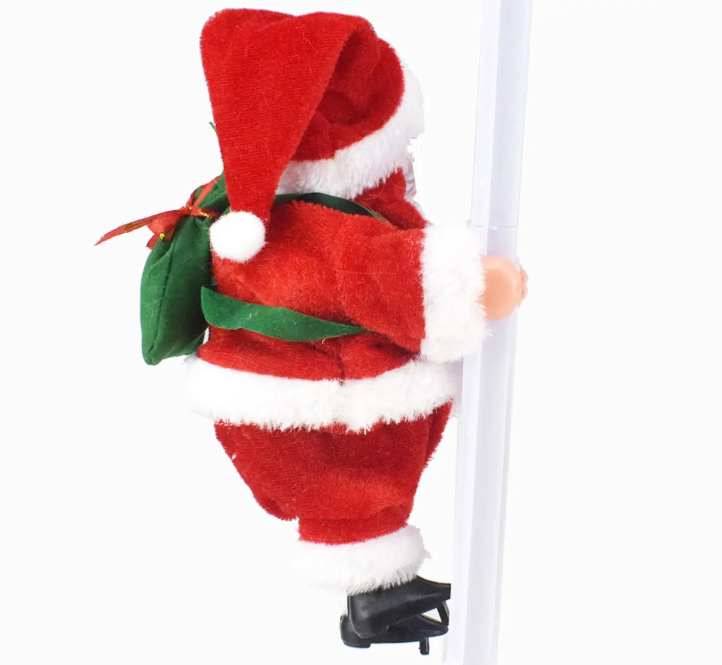 2022 Children's gifts Electric Music Santa Claus Custom Christmas Decorations Funny Santa Claus Playing Plush Doll Xmas