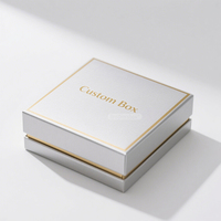 Boîtes magnétiques biodégradables Emballage Luxe Fait main Conception personnalisée 6 flacons de parfum miniatures avec boîte