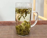 Thé vert Dragon Pearl au jasmin en vrac, feuilles de thé au jasmin mélangées, thé perlé personnalisé avec logo, thé vert Dragon Pearl au jasmin