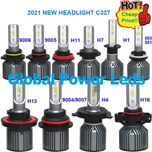 חדש H16 led פנס globalpowerleds מפעל led רכב ערפל אור תחרותי מחיר C327 60W 5202 led פנס