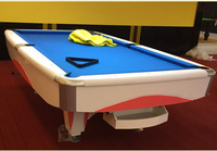 Structure en bois massif standard, table de billard de 9 pieds, table de billard de 8 pieds, équipement de jeu gratuit, personnalisation possible