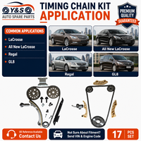 Nouveau kit de chaîne de distribution renforcée OE 24461834, pièces de révision complète pour moteur Regal GL8 2006-2016 2.4L LE5 LAF Ecotec