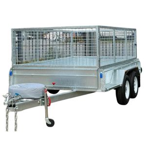 Rimorchio Utilitario con Capacità di Carico di 2000kg <span class=keywords><strong>per</strong></span> Trasporto Merci, Rimorchio Box 8x5 <span class=keywords><strong>per</strong></span> Carico - Product Image 1