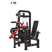 SK pont Pec assis en acier de haute qualité/Machine de poitrine Delt arrière équipement de Fitness réglable pour l'exercice de musculation