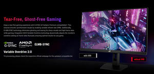 มอนิเตอร์เกม XG27ACMES a.u.rog Strix ของแท้27 "2560*1440 255Hz OC สูงกว่า144Hz 0.3MS Fast IPS - Product Image 6
