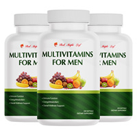 Gélules de vitamines quotidiennes pour hommes - Complexe B complet, vitamine D3 et E pour le métabolisme énergétique, la défense immunitaire et la santé cardiaque