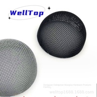 Protection anti-poussière pour haut-parleur Bluetooth Welltop en cuivre gravé sur mesure avec grille multi-tailles usinée au laser et CNC