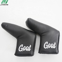 Housse de protection pour tête de putter de golf de haute qualité avec fermeture, accessoires de golf